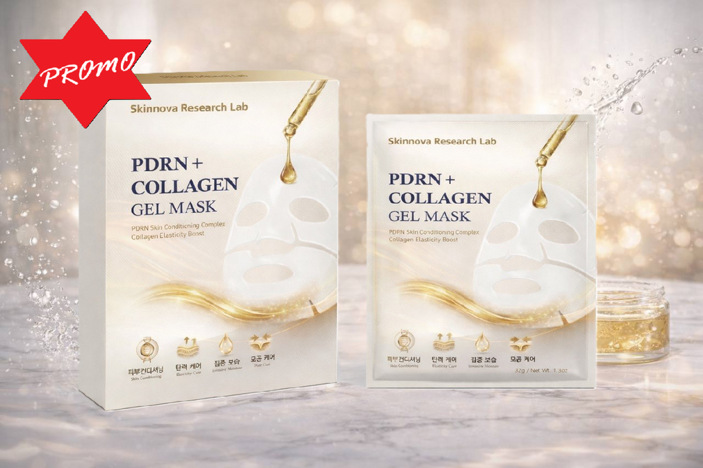 Skinnova PDRN Collagen Hydrogel Mask (32g x 4) (5盒特價套裝 免運費)